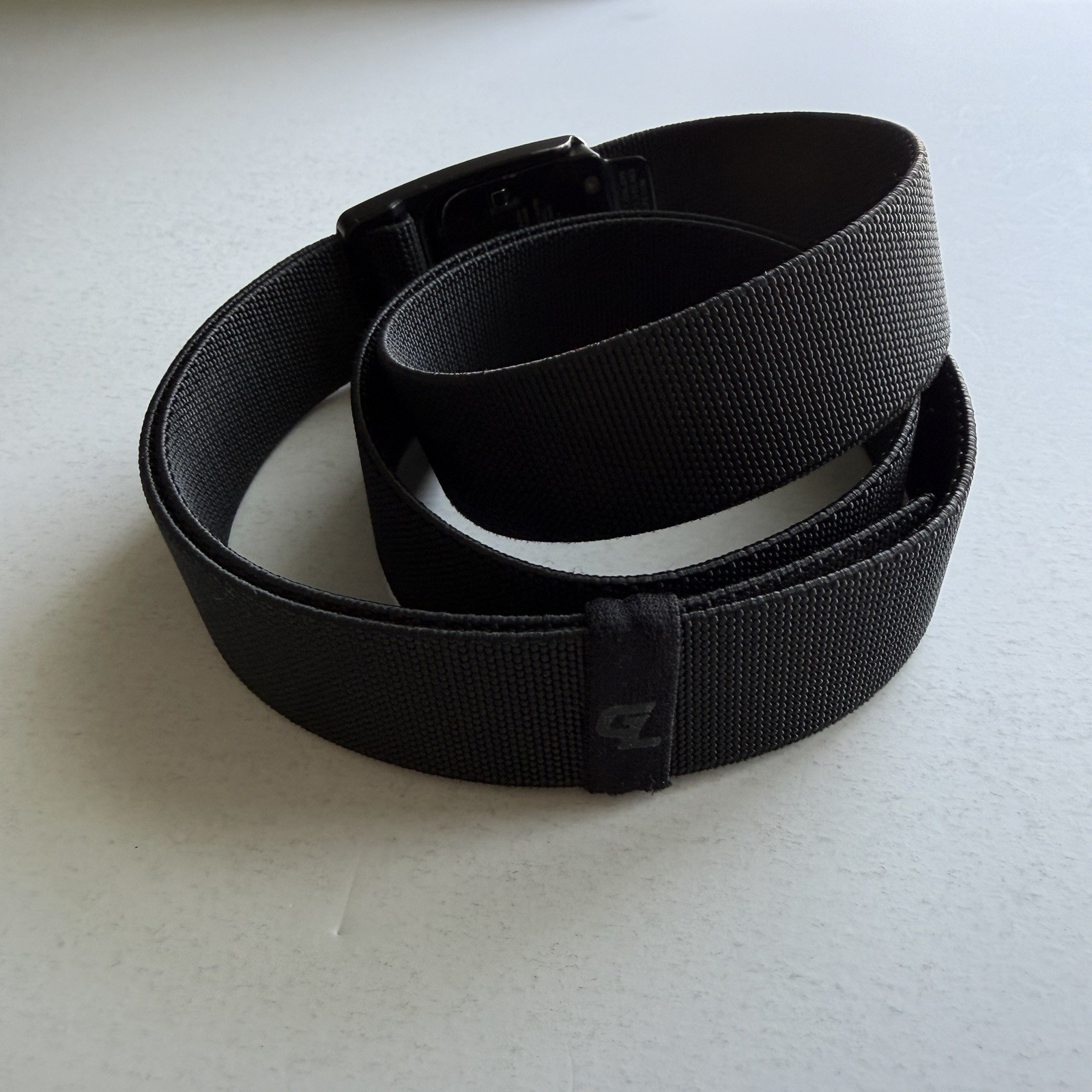 Groove Life Adjustable Web Belt Magnetic Buckle SZ M (33″-36″) Black Used Uncut