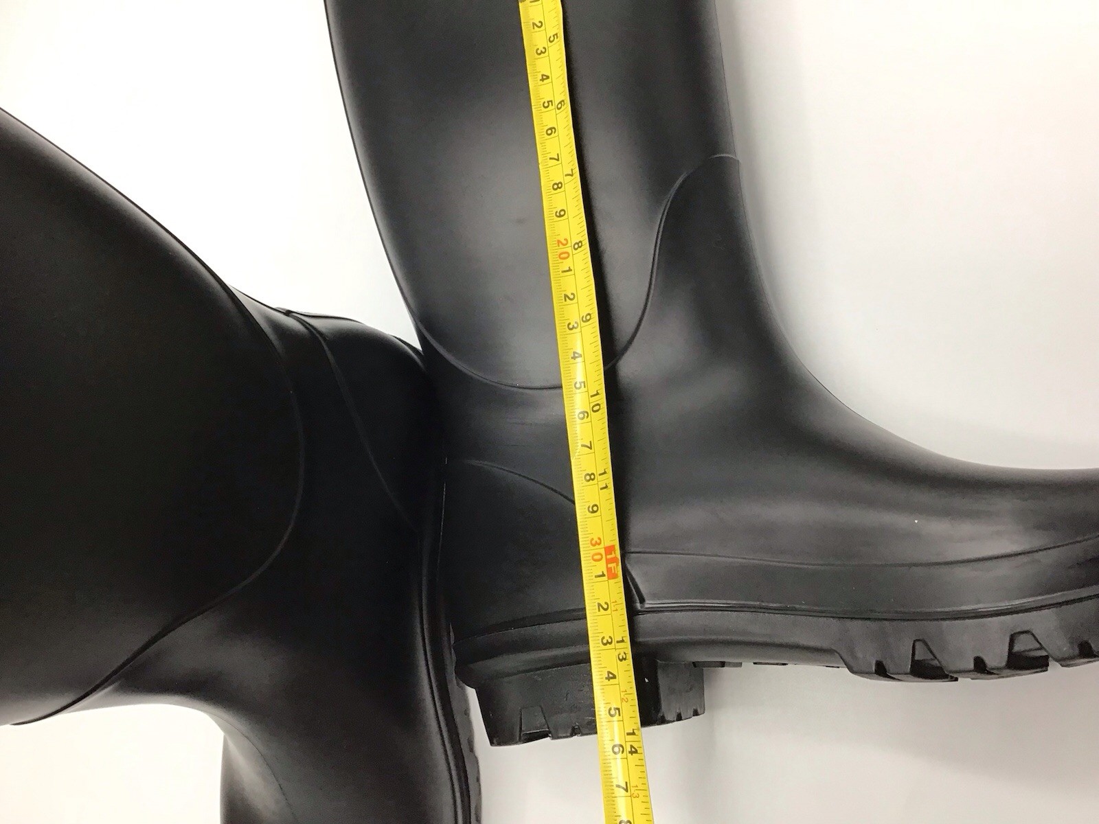 UGG SHELBY MATTE BLACK RUBBER SHEARLING TALL RAINBOOTS WOMEN’S SIZE US 8