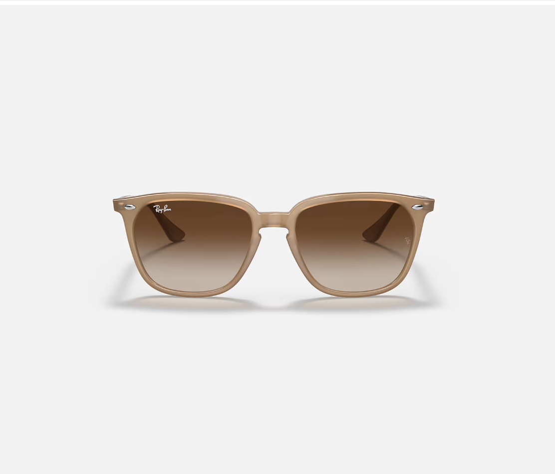 NEW Ray-Ban RB4362 Sunglasses – Turtledove / Gradient Brown