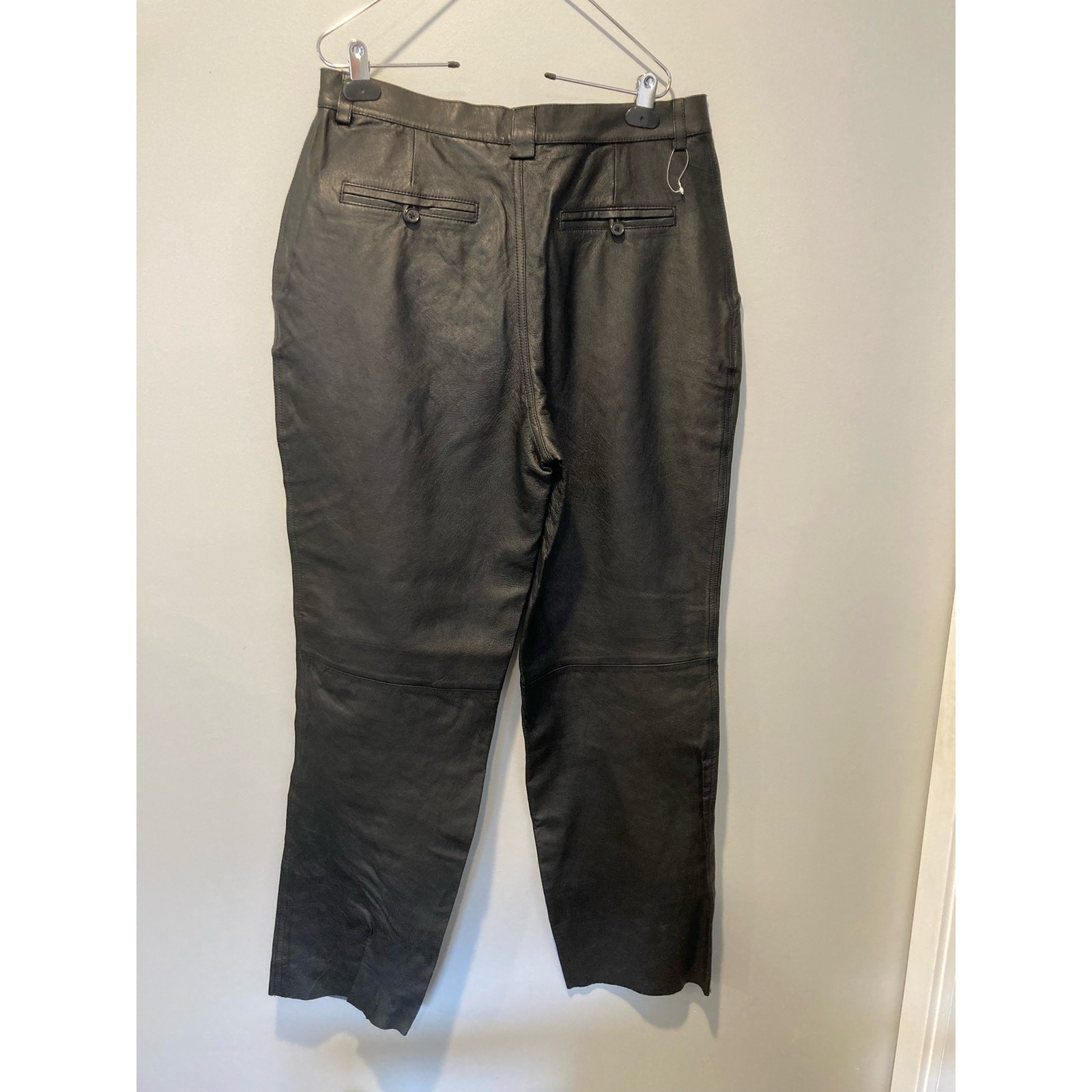 TDC Leather Collection Genuine Leather Pants Sz 34 NWOT