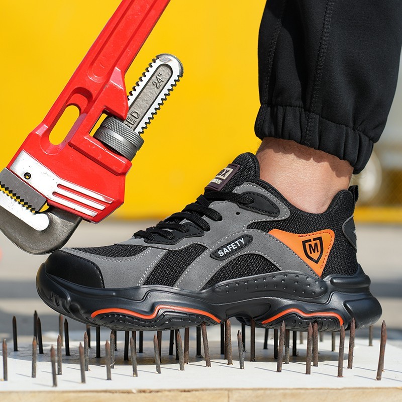 Safety Shoes Men Work Steel Toe Boots Industrial protective shoes Indestructible