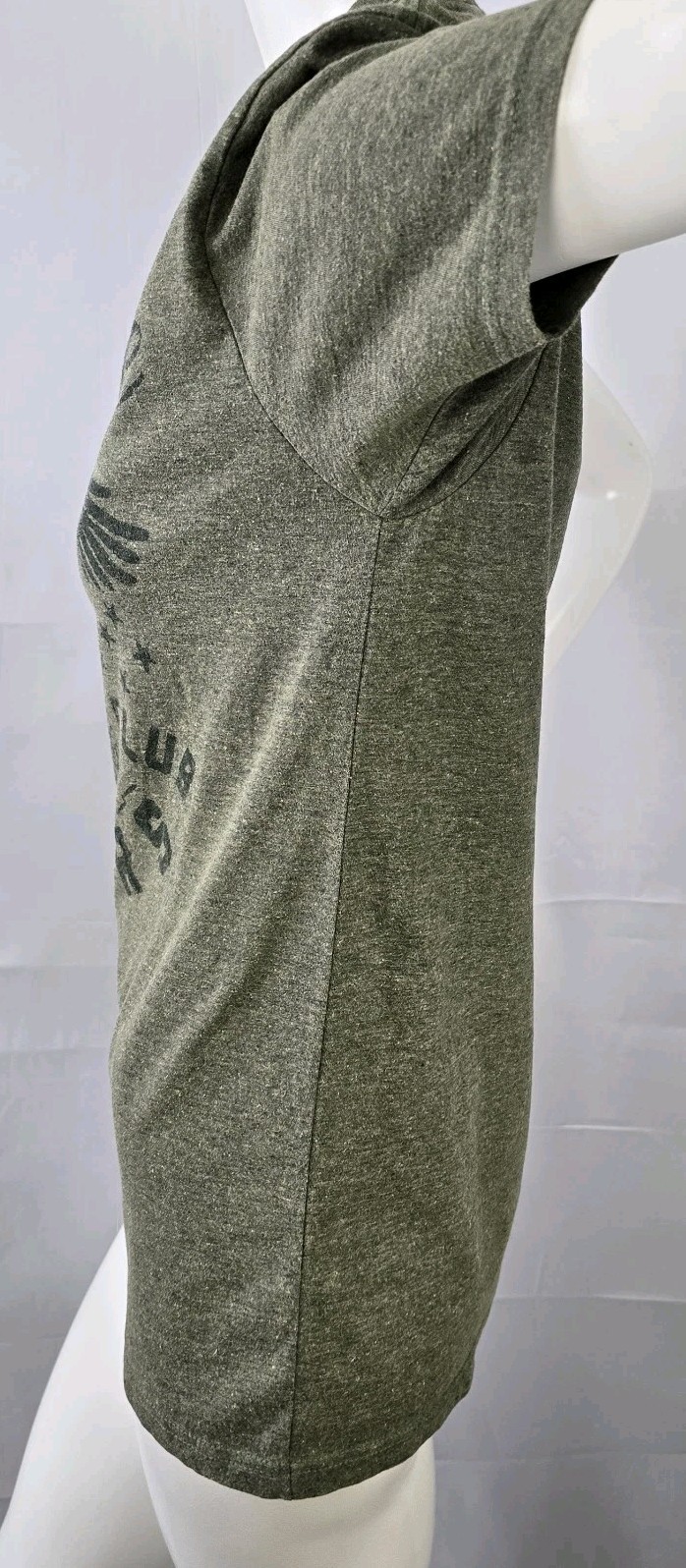 Hybrid Vintage Moto Club Riders Graphic T-Shirt Medium Mens Green Cotton/Poly