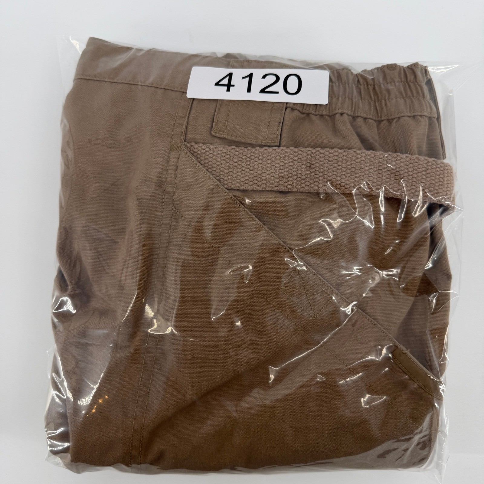 5.11 Tactical Cargo Pants Mens 42×32 Khaki Ripstop Multi-Pocket Utility Workwear