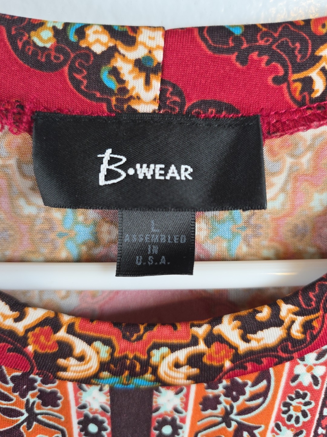 Women’s Sleeveless Blouse Size Large, B-Wear