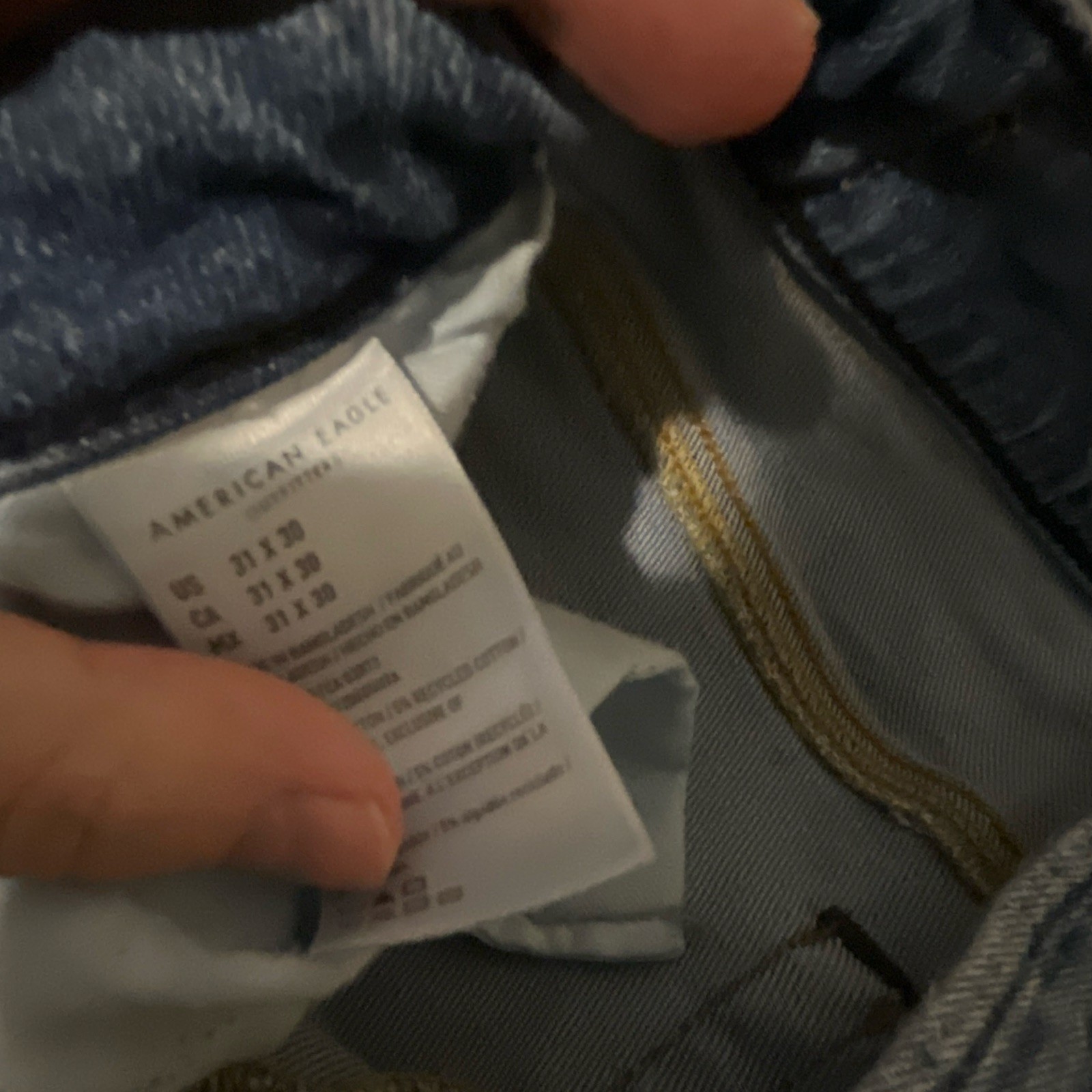American Eagle AirFlex+ Athletic Skinny. Size 31 x 30