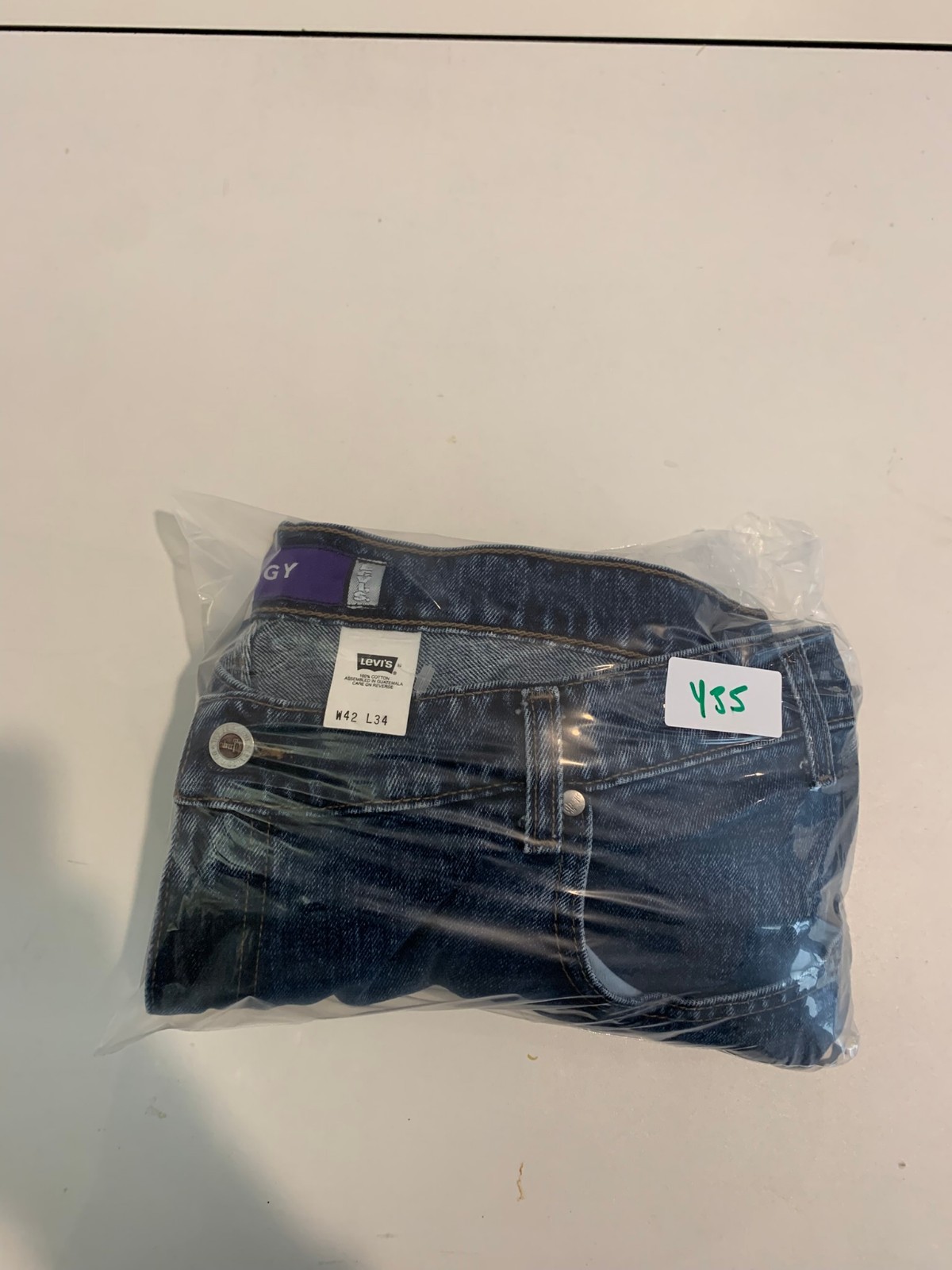 Vintage Levi’s Silvertab Jeans 42×27 Blue Baggy Y2K Skater Loose Grunge Tapered