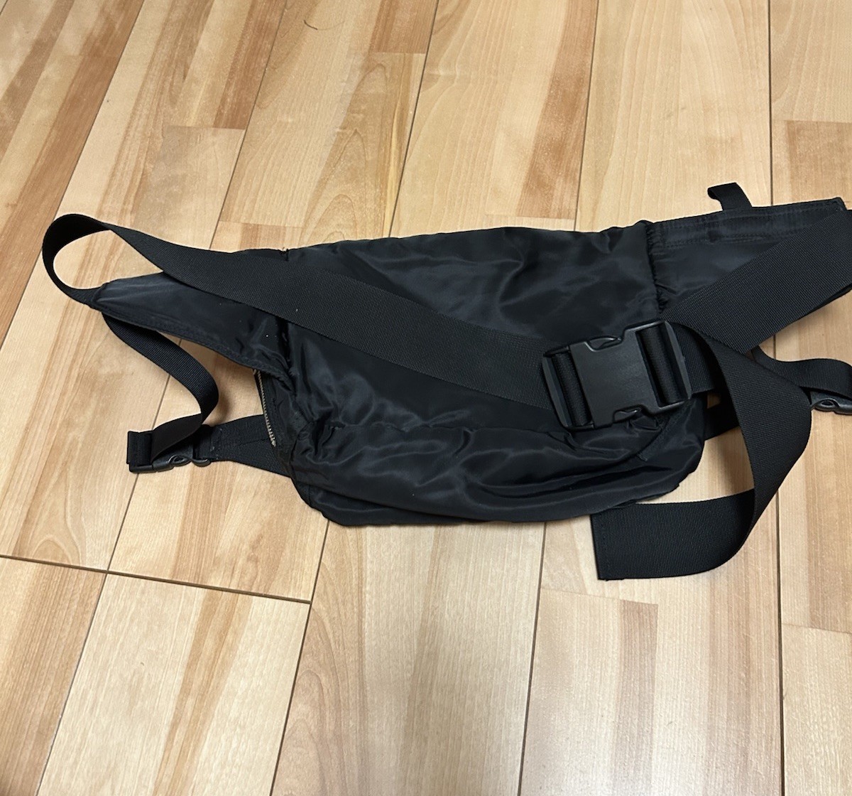 Porter Tanker Waist Bag Black W30 H20 D13cm Unisex Fashion Made In Japan