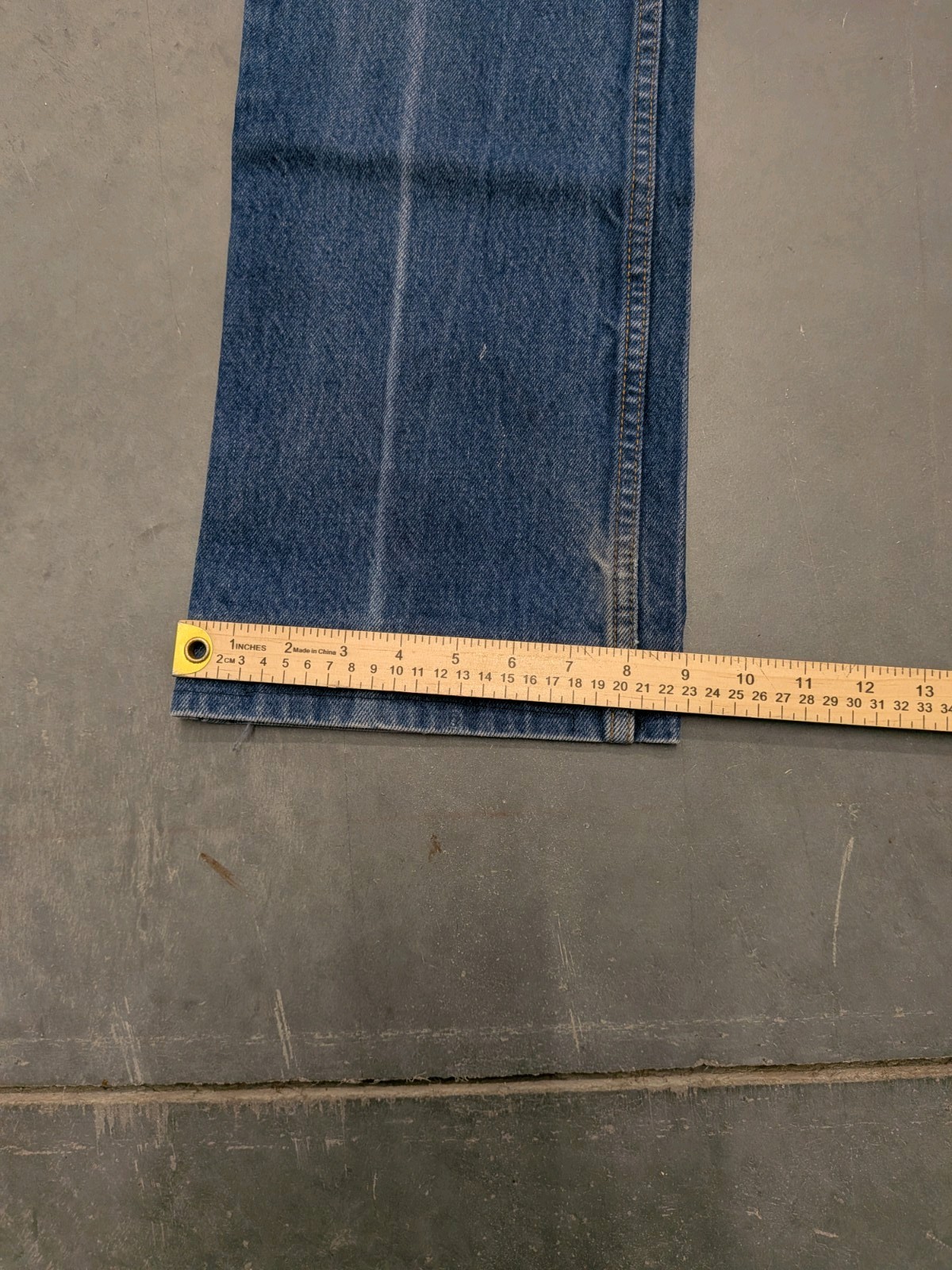 Levi’s 517 Men’s Orange Tab Jeans Bootcut 32×30 90s Vintage, USA, Cowboy Cut