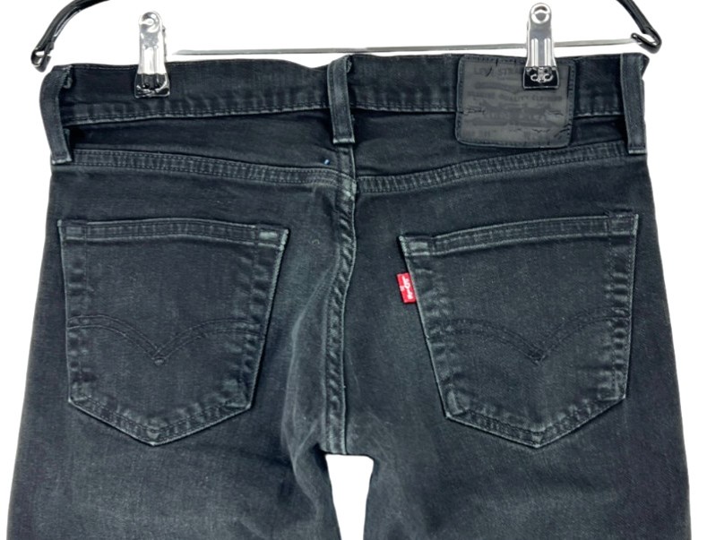 Levi’s 500 Series Men’s Stretch Jeans Black Regular Fit W29 L30
