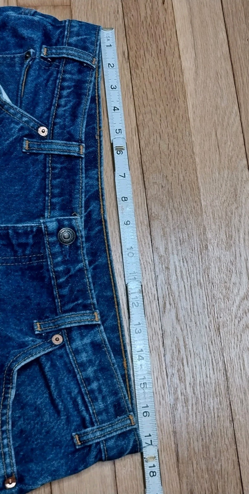 Vintage Levi’s 505 ORANGE TAB Jeans Men’s Sz 36×30 Straight Blue 80s See Pics