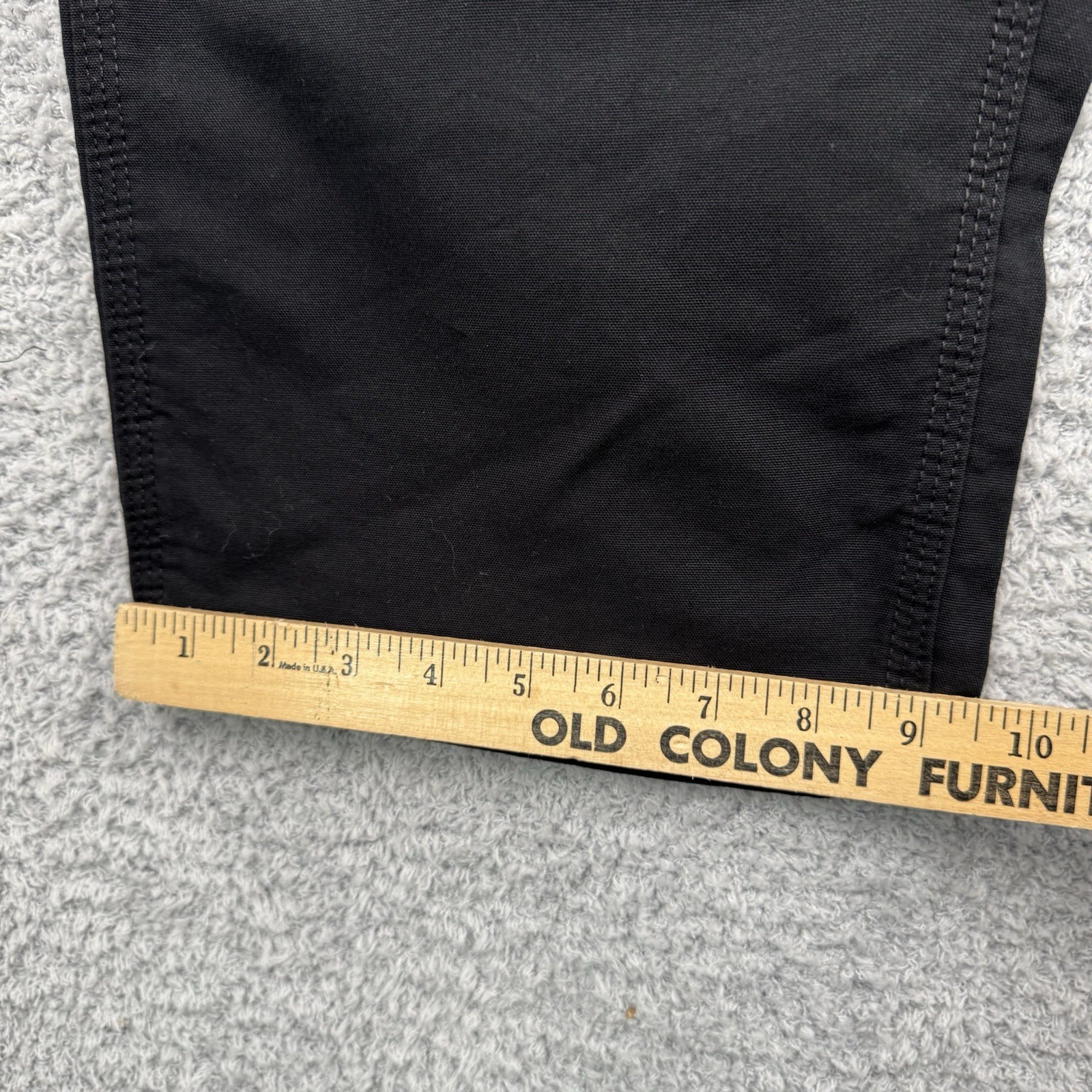 Carhartt Mens Black Utility Work Pants Loose Fit Canvas 35×34 BN0151-M NEW