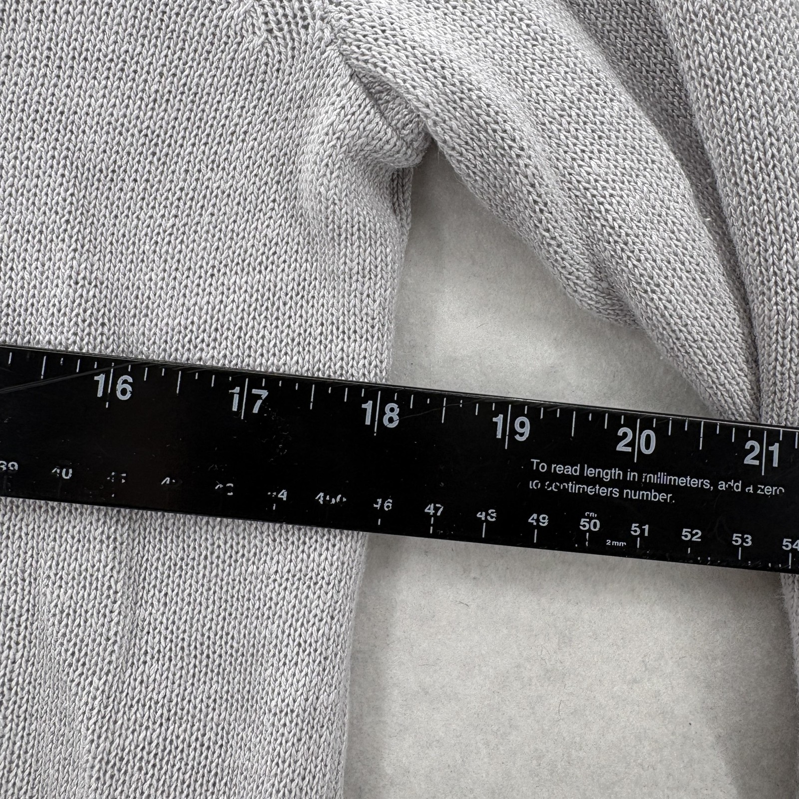Banana Republic Sweater Womens Small Gray Ramie Viscose Crew Neck Minimalist NWT