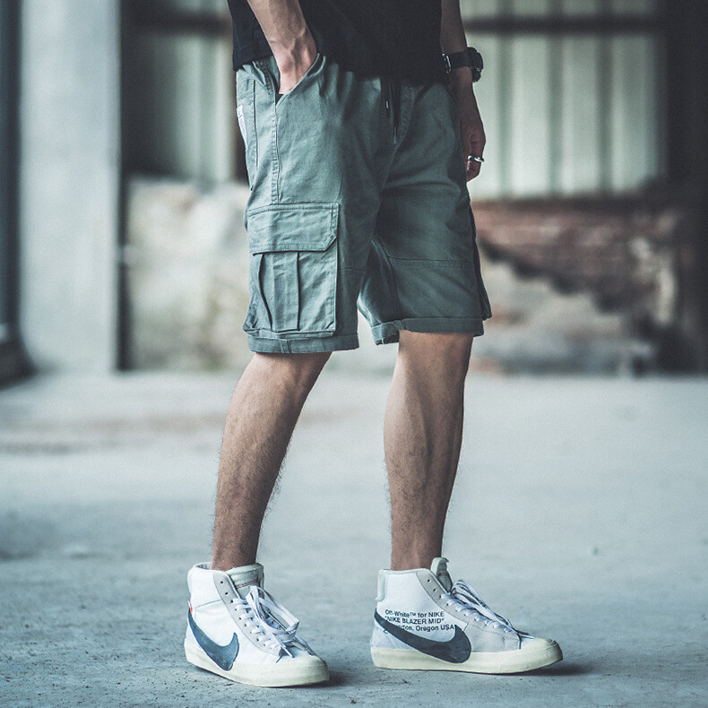 Men’s Cargo Shorts Casual Pants Multi Pockets Combat Summer Outdoor Trousers
