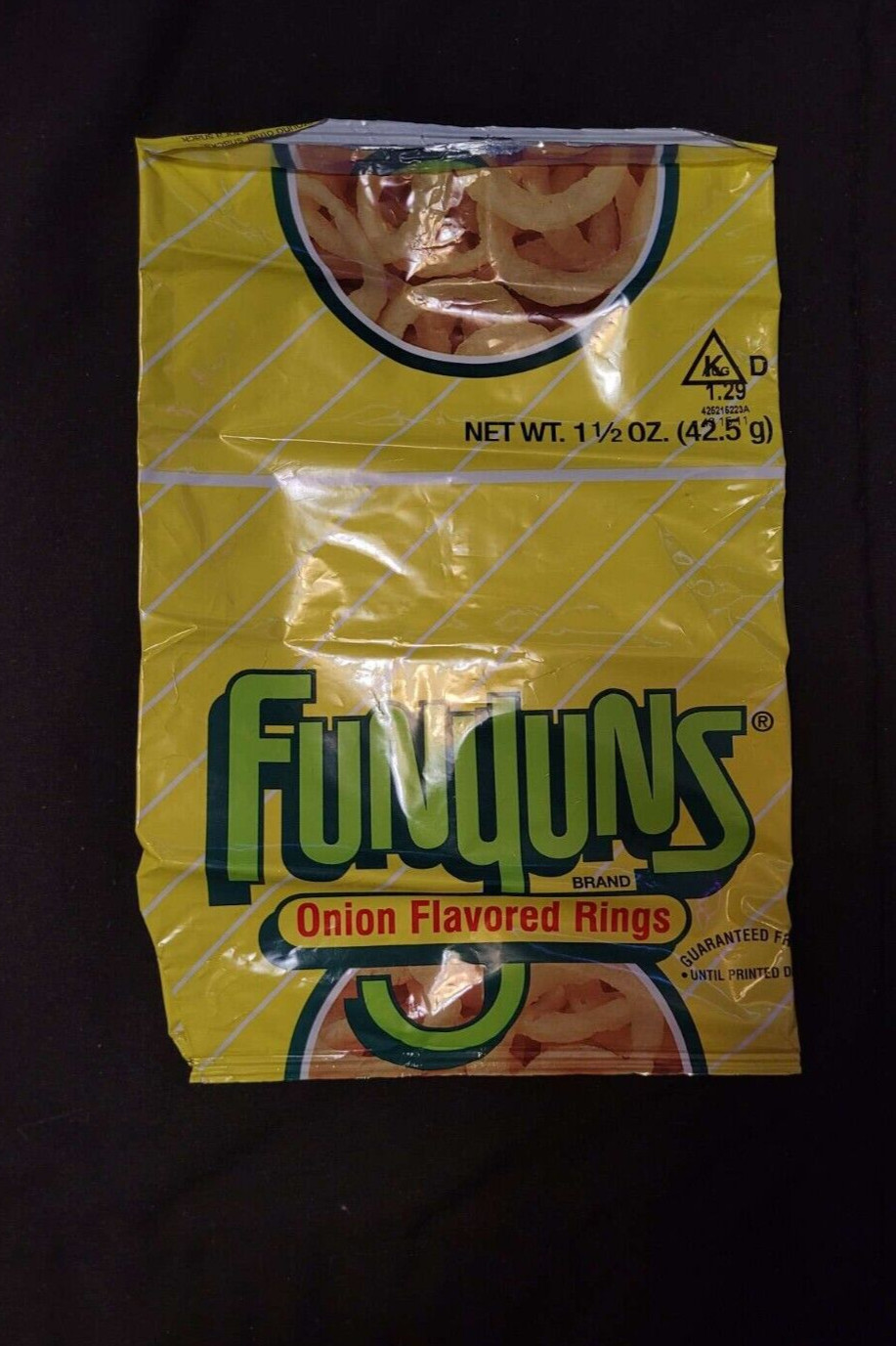 Empty Misprinted Funyuns Bag