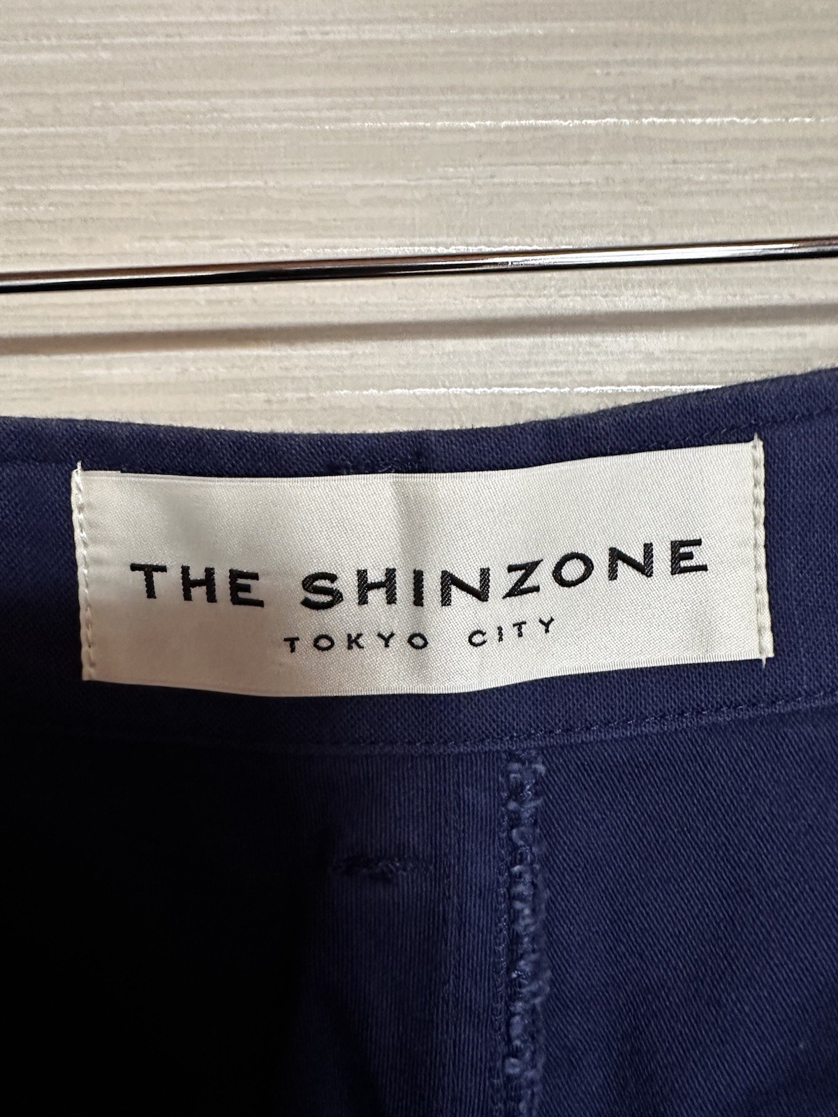 The Shinzone Tokyo Baker Pants 15AMSPA18 Navy Cotton Made in Japan Women’s 25