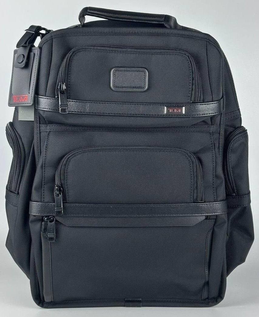 Tumi Alpha 3 Shoulder Bag Brief pack Backpack Business Sports Nylon Black New