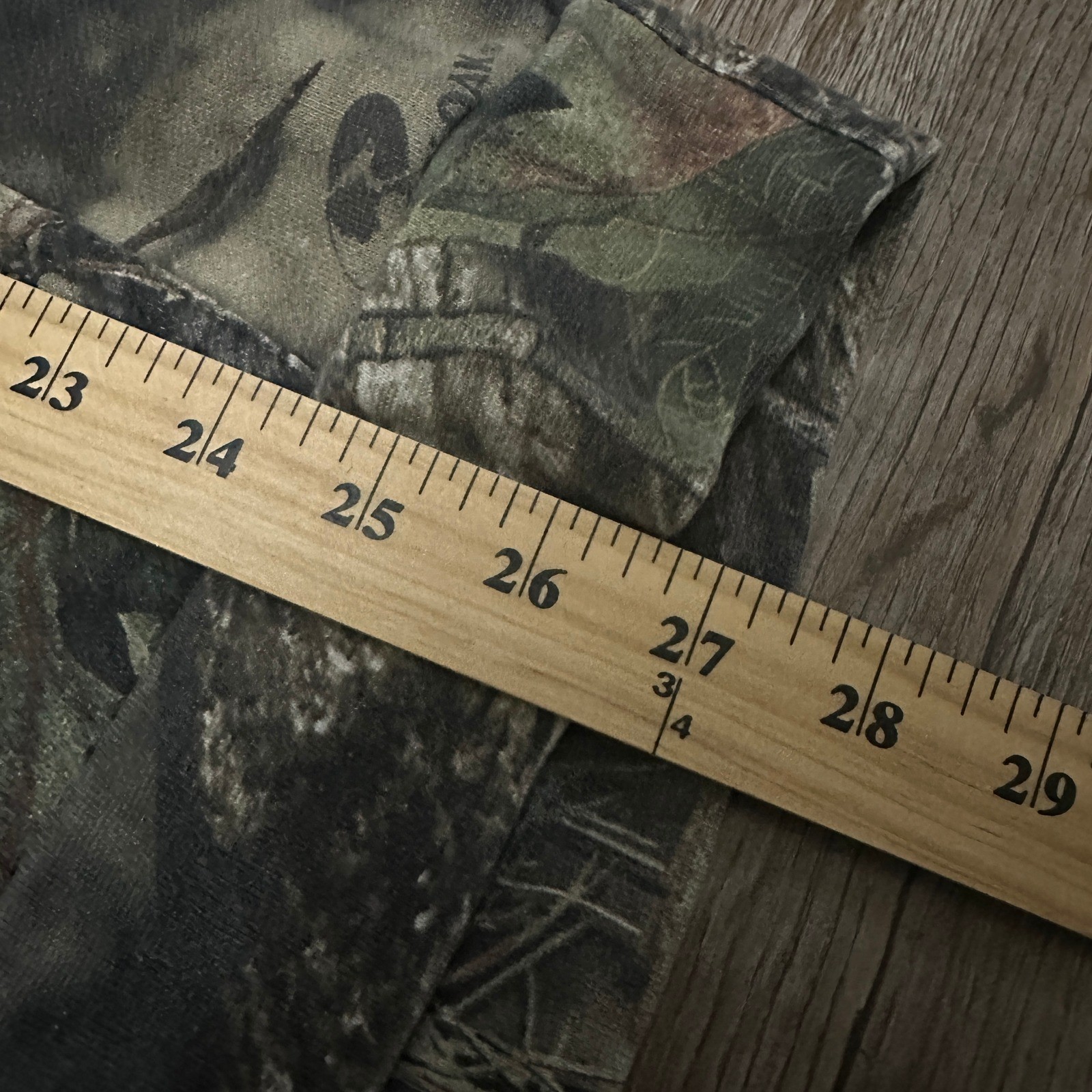 Gander Mountain Mens Mossy Oak Camo Hoodie Sweatshirt Large 16W-KN606S16