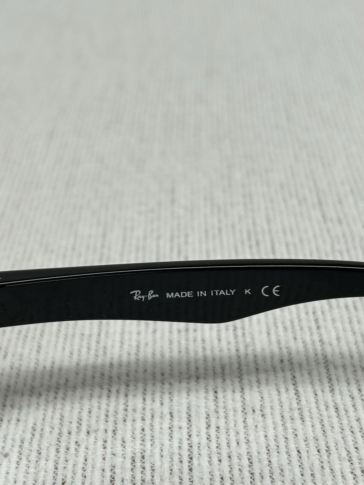 Ray-Ban RB4188 Wrap Sunglasses Black Plastic Frame Green Tinted Glass Lenses
