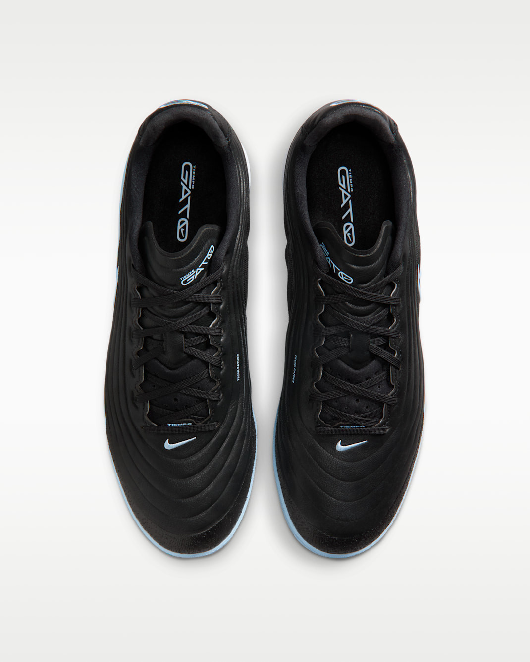 Nike Tiempo Reactgato Black Ice Blue Obsidian HQ3159-040 Men’s Size