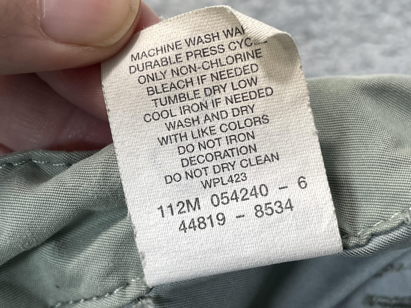 Levis Silvertab Pants Men Large 34 Baggy Tech Cargo Cinch Hem Parachute Military