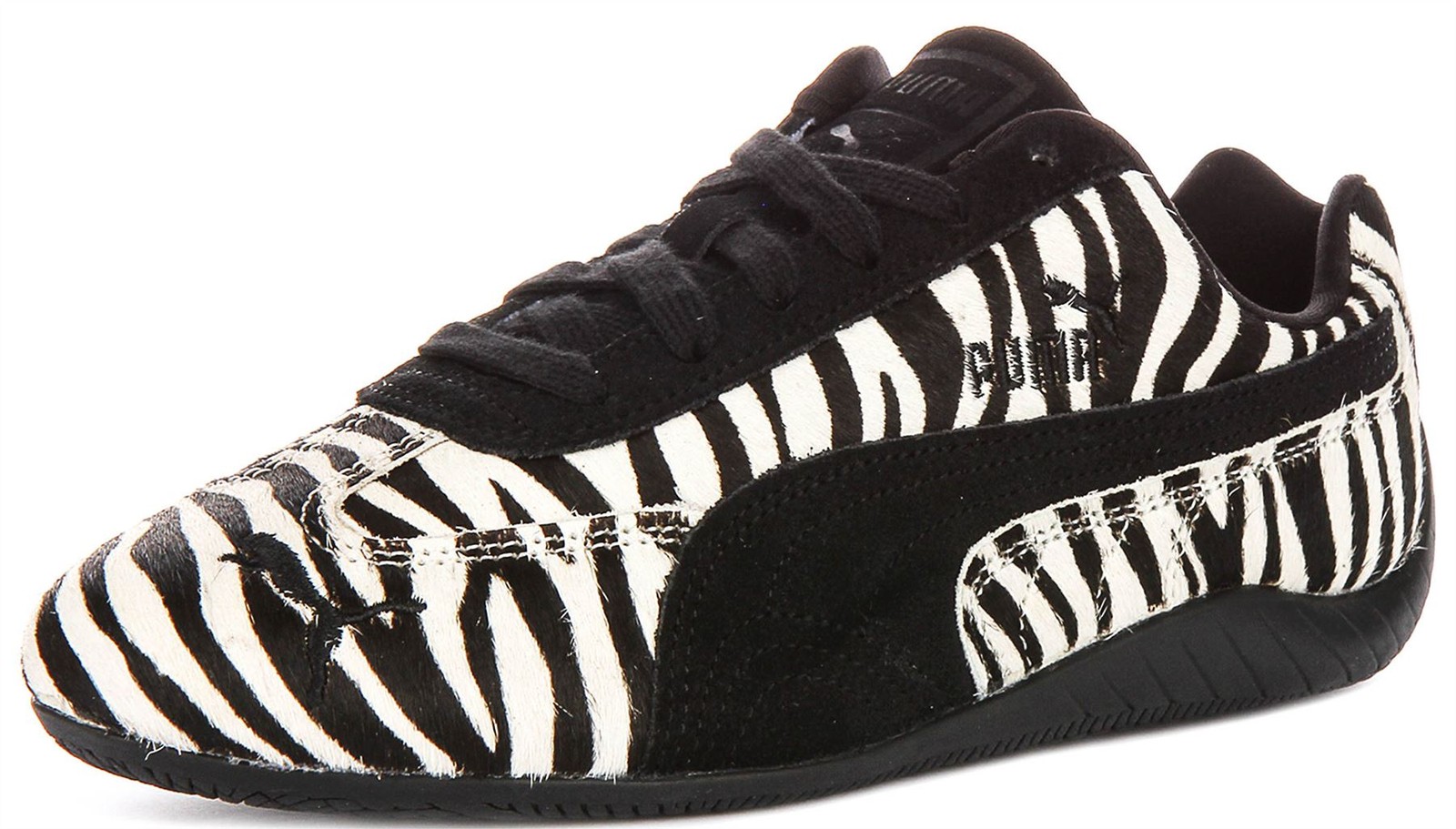 Puma Speedcat Racetrack Street Low Womens Sneakers In Zebra US 4 – 13