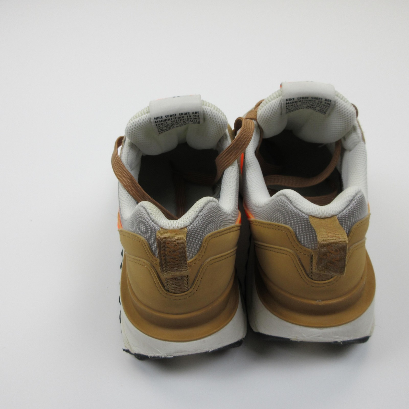 Nike Air Max Dawn Shoes Mens Size 9 Tan Gray Orange Running Sneakers DM0013-700
