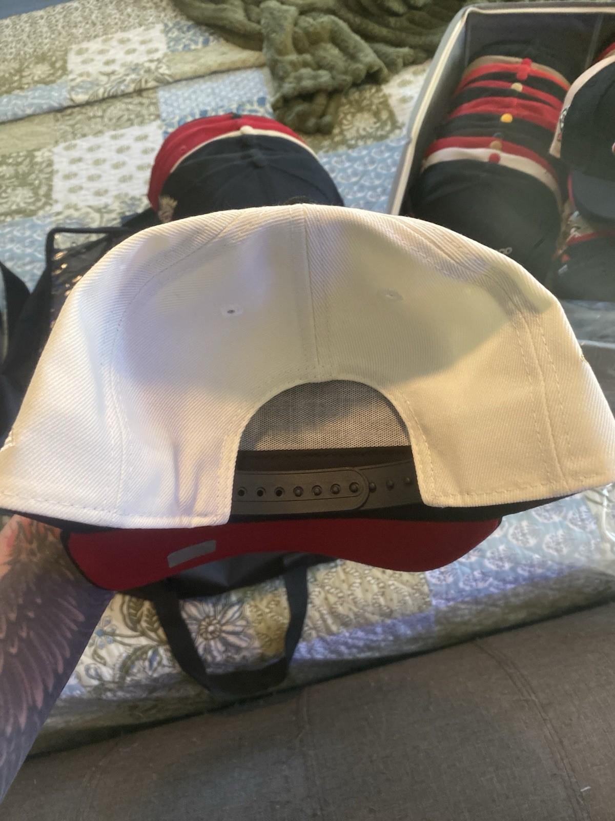 San Francisco 49ers Script 75th NFL New Snap Back