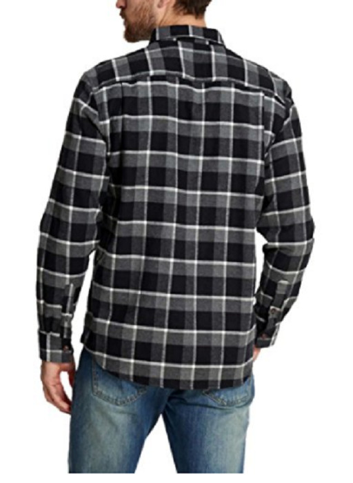 Weatherproof Vintage Men’s Lightweight Plaid Flannel Long Sleeves Shirt