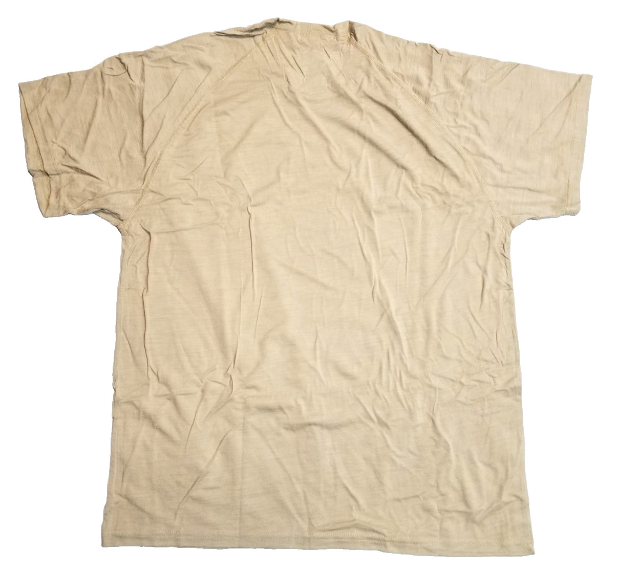 US Military ADS FLAME RESISTANT SHORT SLEEVE T-SHIRT TAN LARGE 8415-01-588-0772