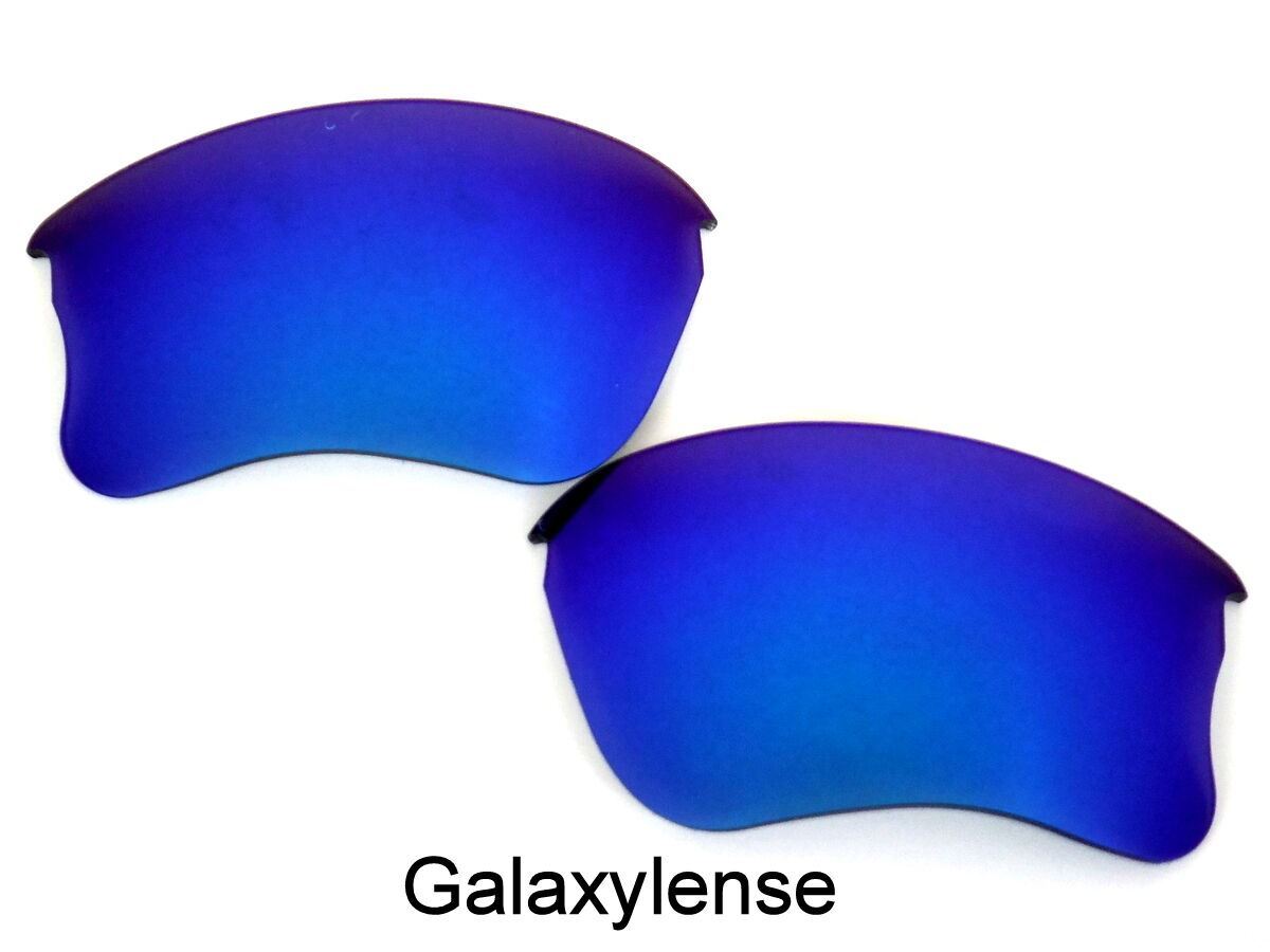 Galaxy Replacement Lenses For Oakley Flak Jacket XLJ Sunglasses Blue Polarized