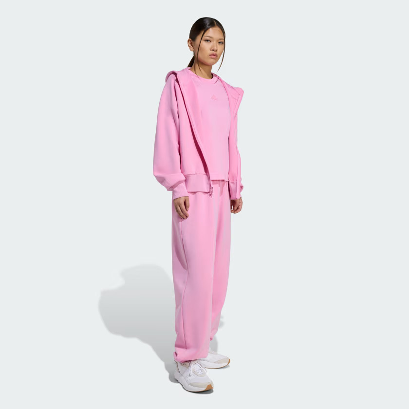 adidas women SOFT LUX FULL-ZIP HOODIE
