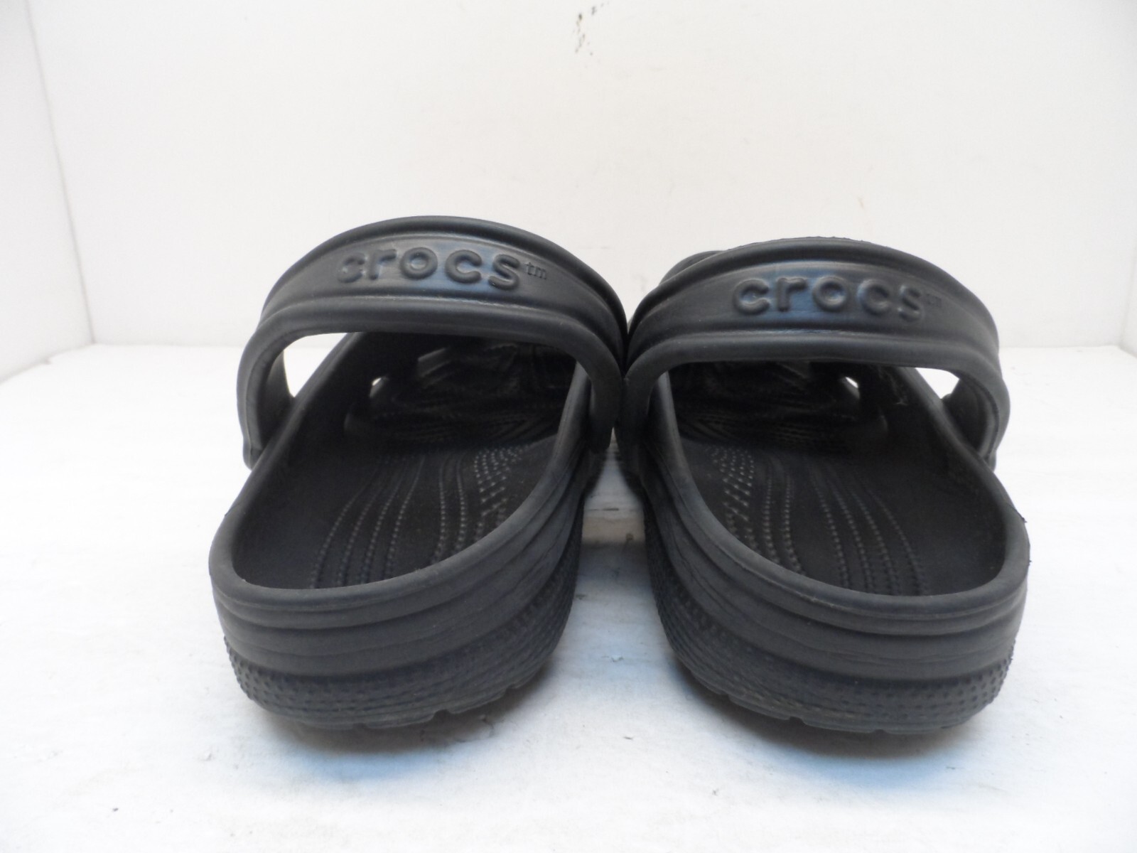 Crocs Men’s Classic Clog 10001 Black Size 9M