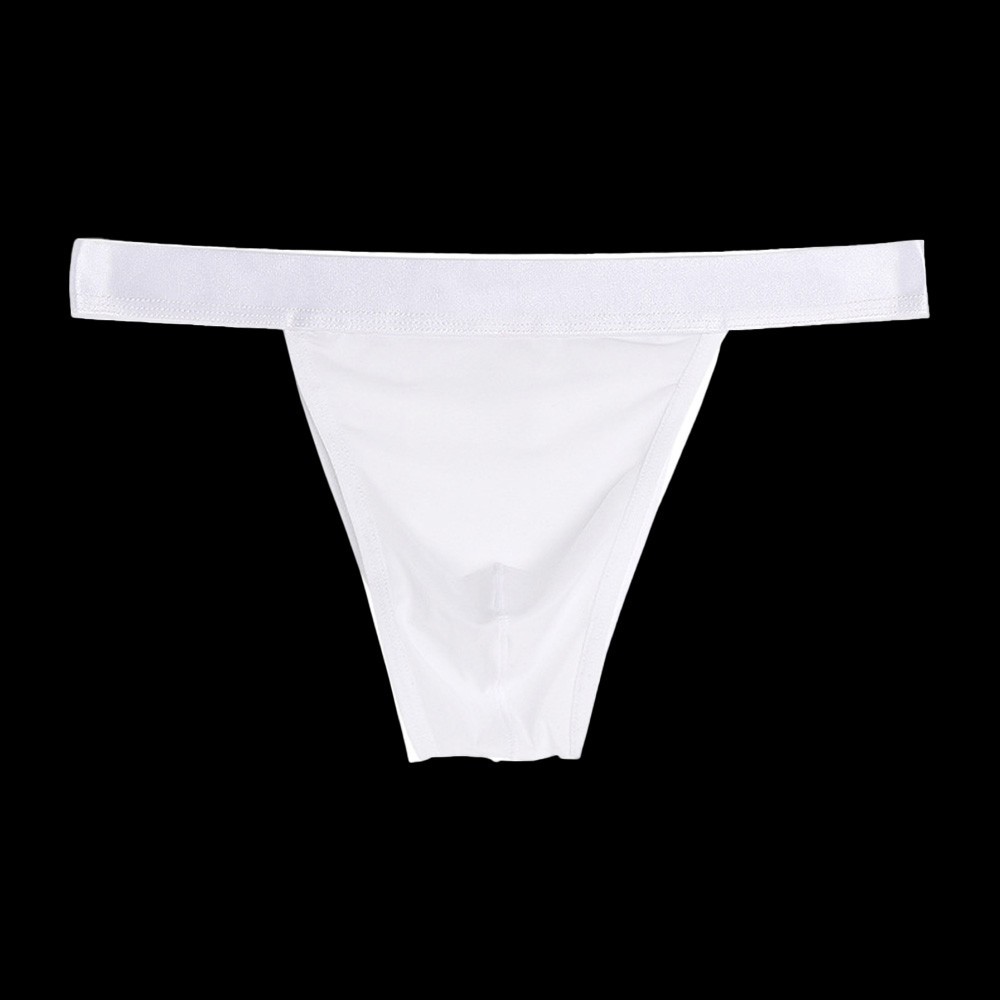 Panties Bikini Pouch Panties Gays Clothes Ice Silk Men Mens Middle Waist