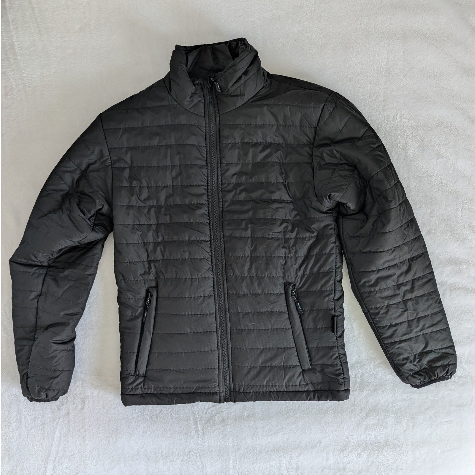 Tingley Men’s Black Puffer Insulated Jacket Sync System Liner Size S