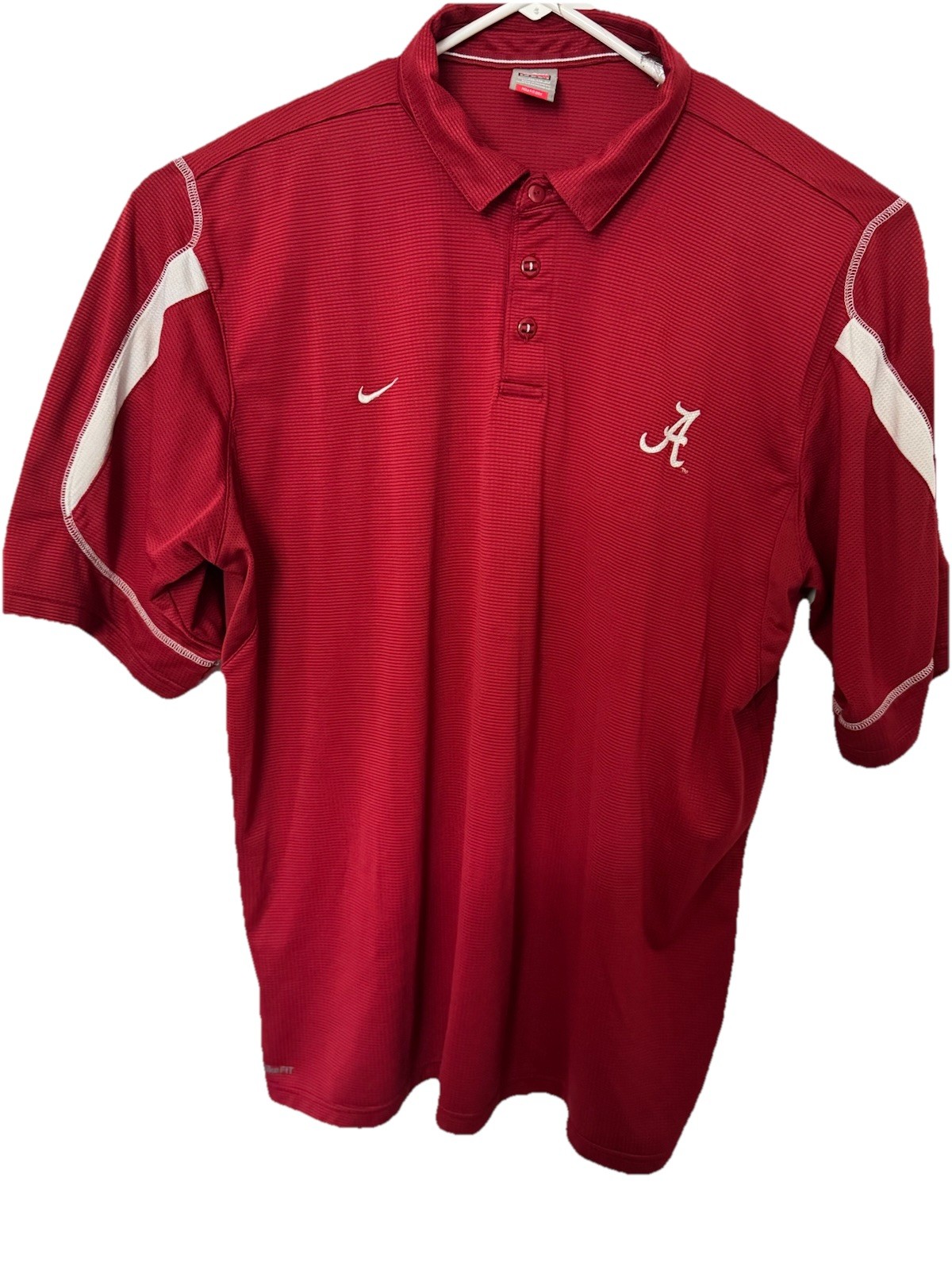 Nike Dri-Fit Men’s Short Sleeve Polo Auburn University Size 3XL 100% Polyester