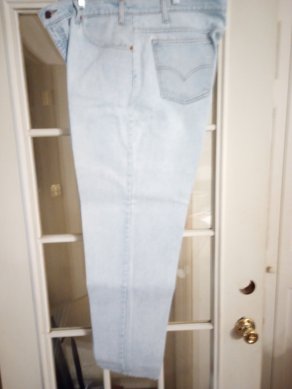2 Pair Vintage Levis 550 Orange Tab Jeans Mens 40×30 Light Wash Relaxed Fit 90s
