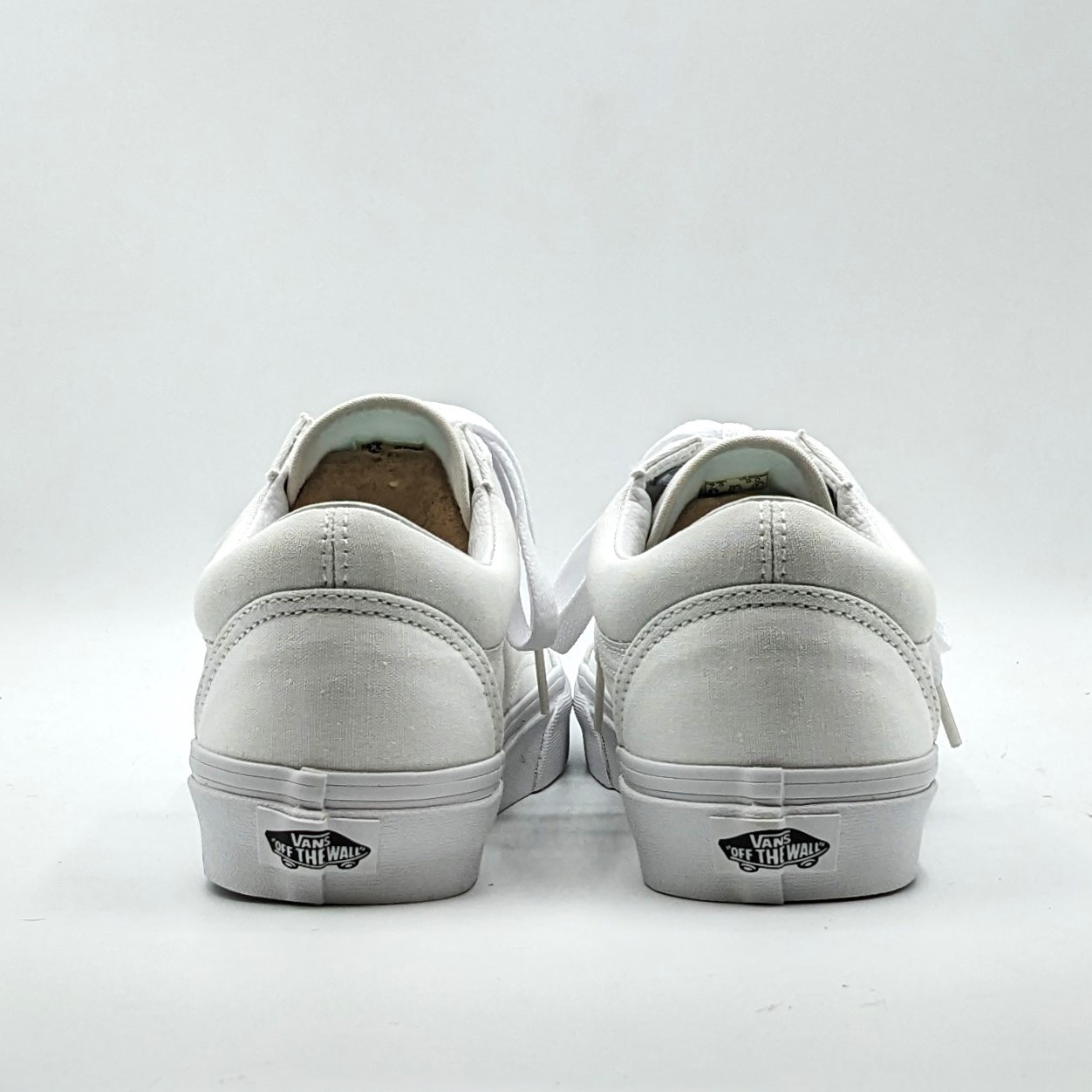 VANS “Old Skool Unisex Side Stripe Lace-Up” Sneaker (True White) Youth & Women’s