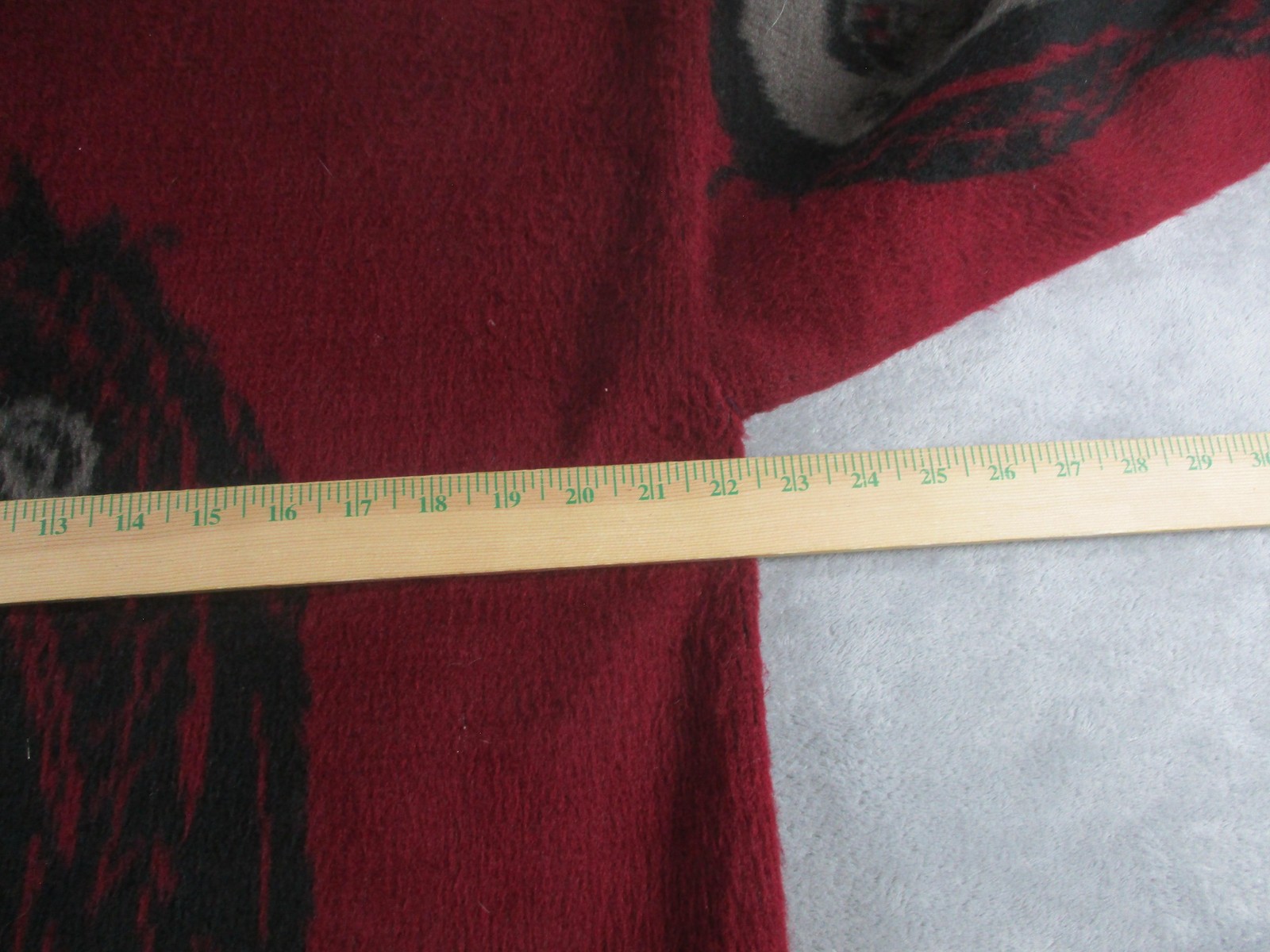 Tahuantinsuyo Sweater Mens M Red Wool Bob Marley Hooded Full Zip Graphic Rasta