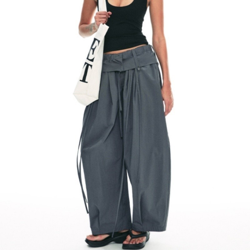 Korean version loose wide-leg pants casual pants trousers