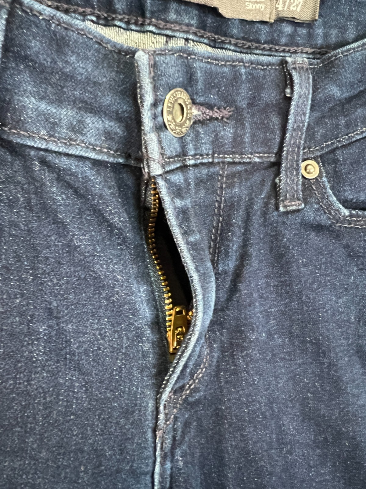 Levi’s Demi Curve Modern Rise Skinny Jeans Dark Blue W27 x L32 Women’s Stretch