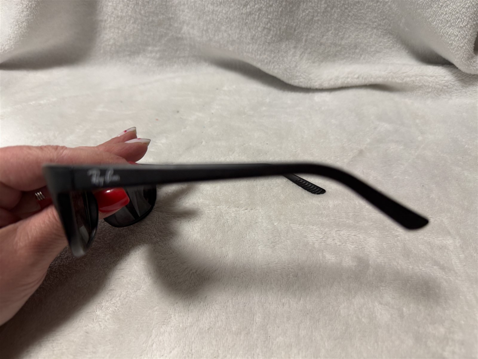 RAY BAN RB 2027 W1847 PRESATOR 2 MATTE BLACK SUNGLASSES “LIGHT SCRATCHES”