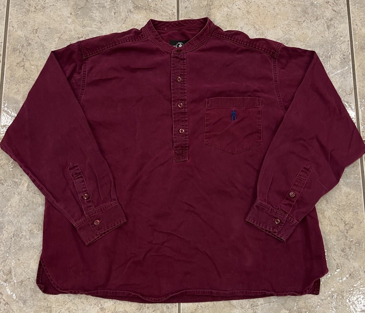 VTG 80s 90s Mens XL COWBOY UP Western Pullover Cowboy Shirt RARE USA MADE