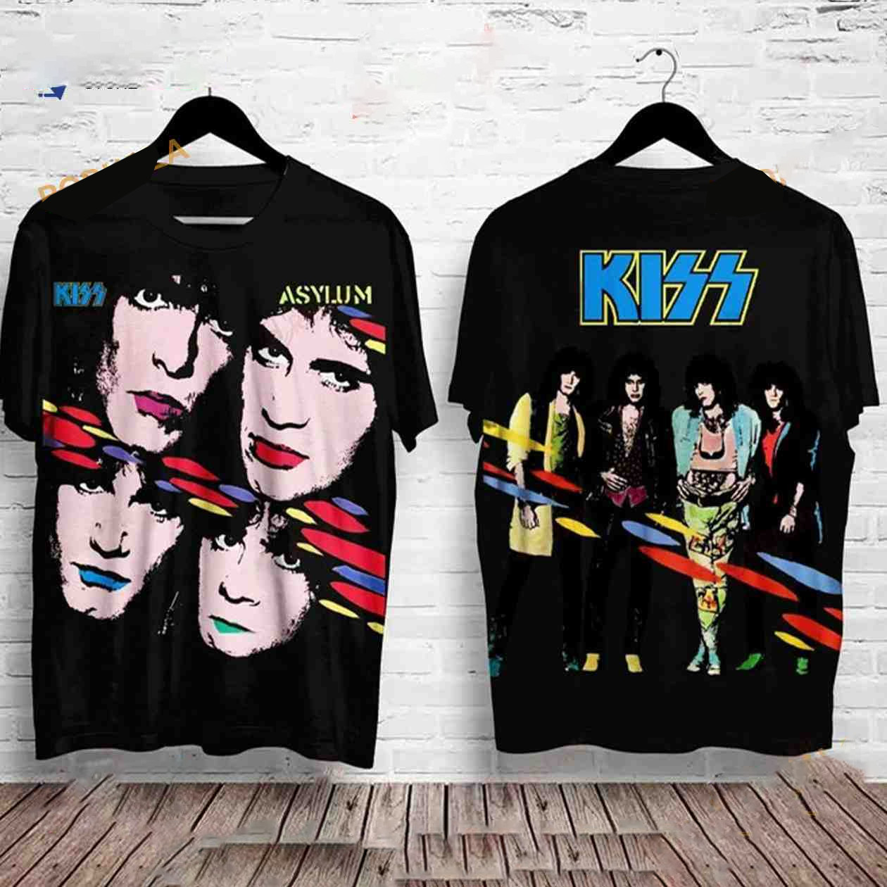 KISS Asylum 3D Shirt, Rock Band 3D Shirt BL1020