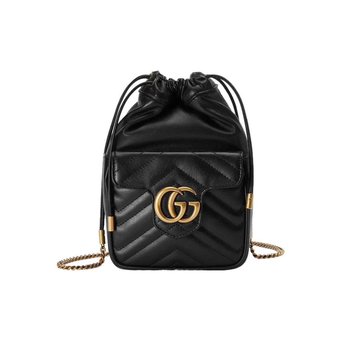 Gucci Marmont Series Bucket Bag Shoulder Crossbody Bag Mini Women’s 5.7x3x7.8 in