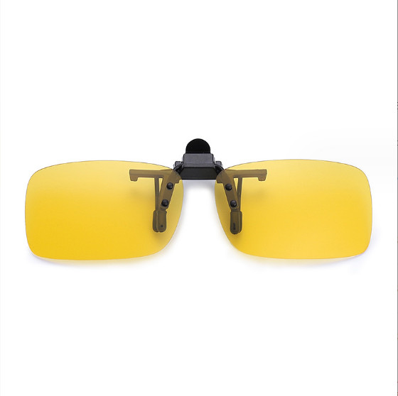 New Polarized Flip Up Clip On Sunglasses Men Women 100% UV400 Protection