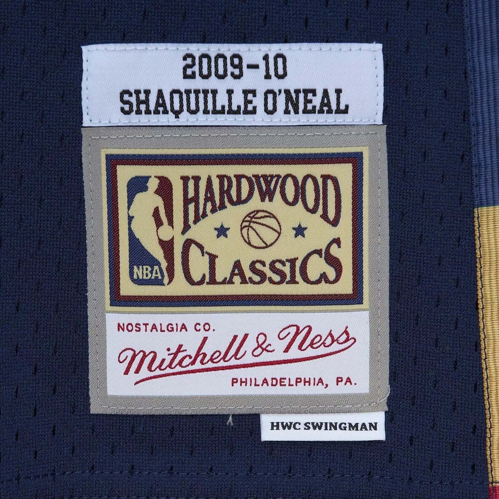 MENS MITCHELL & NESS NBA ALTERNATE JERSEY CAVALIERS 2009 SHAQUILLE O’NEAL