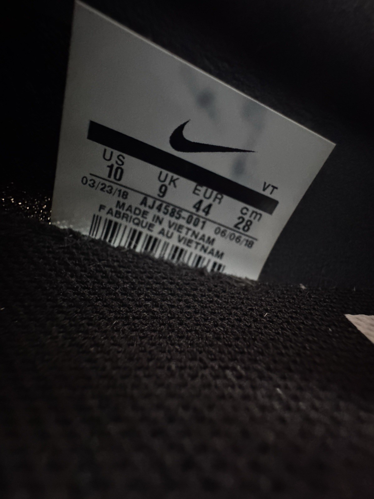 Off-White Nike Air Max 97 Black AJ4585-001 Men’s Size 10 pre-owned