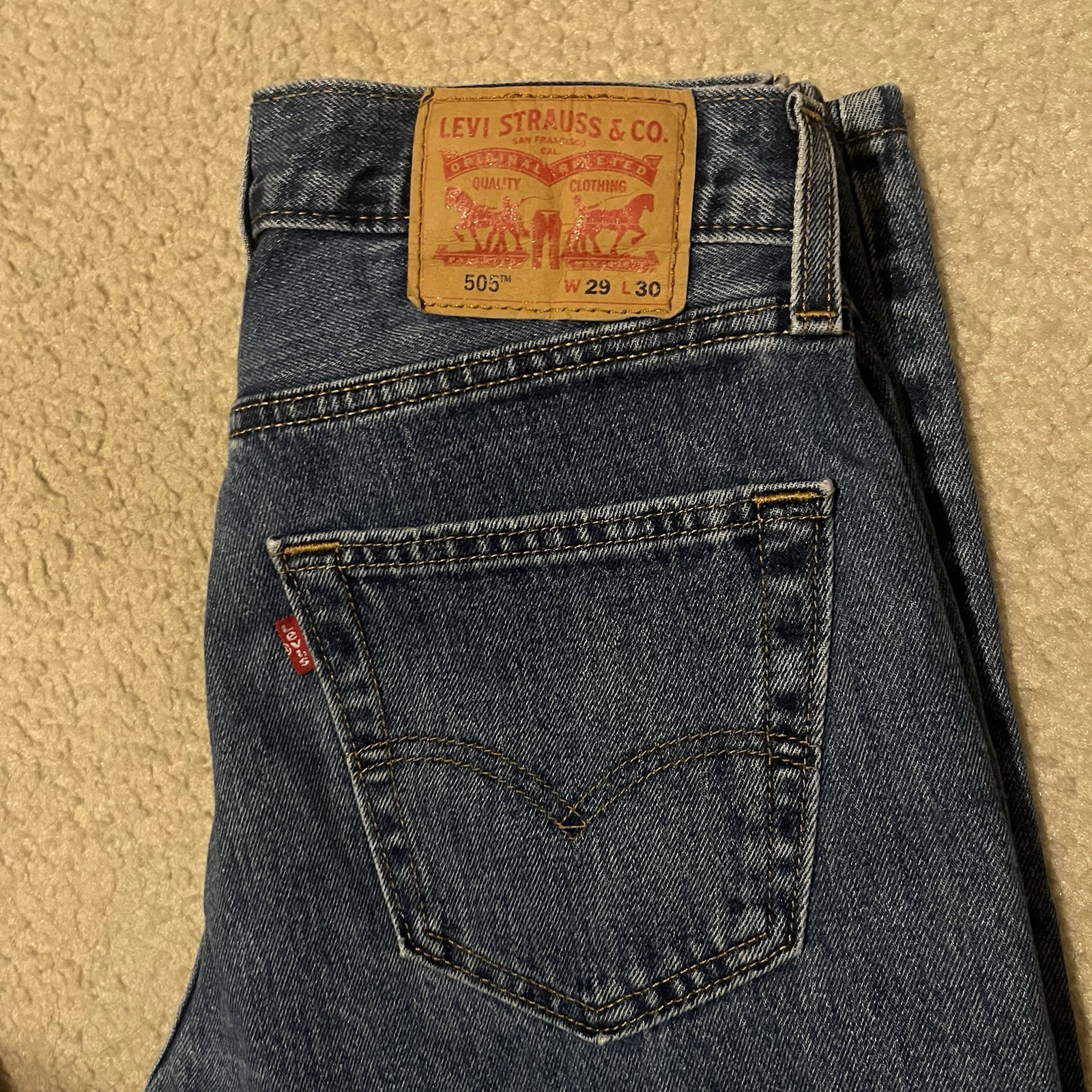 Levi’s 505 Men’s Jeans Size 29/30 Blue