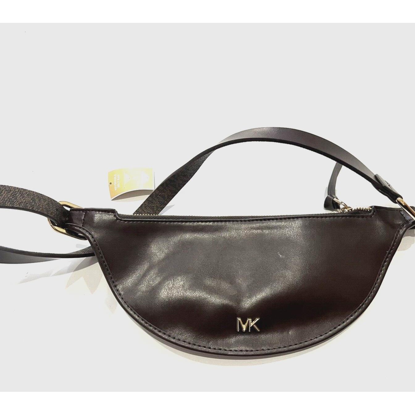 Michael Michael Kors Reversible Belt Bag Leather Brown