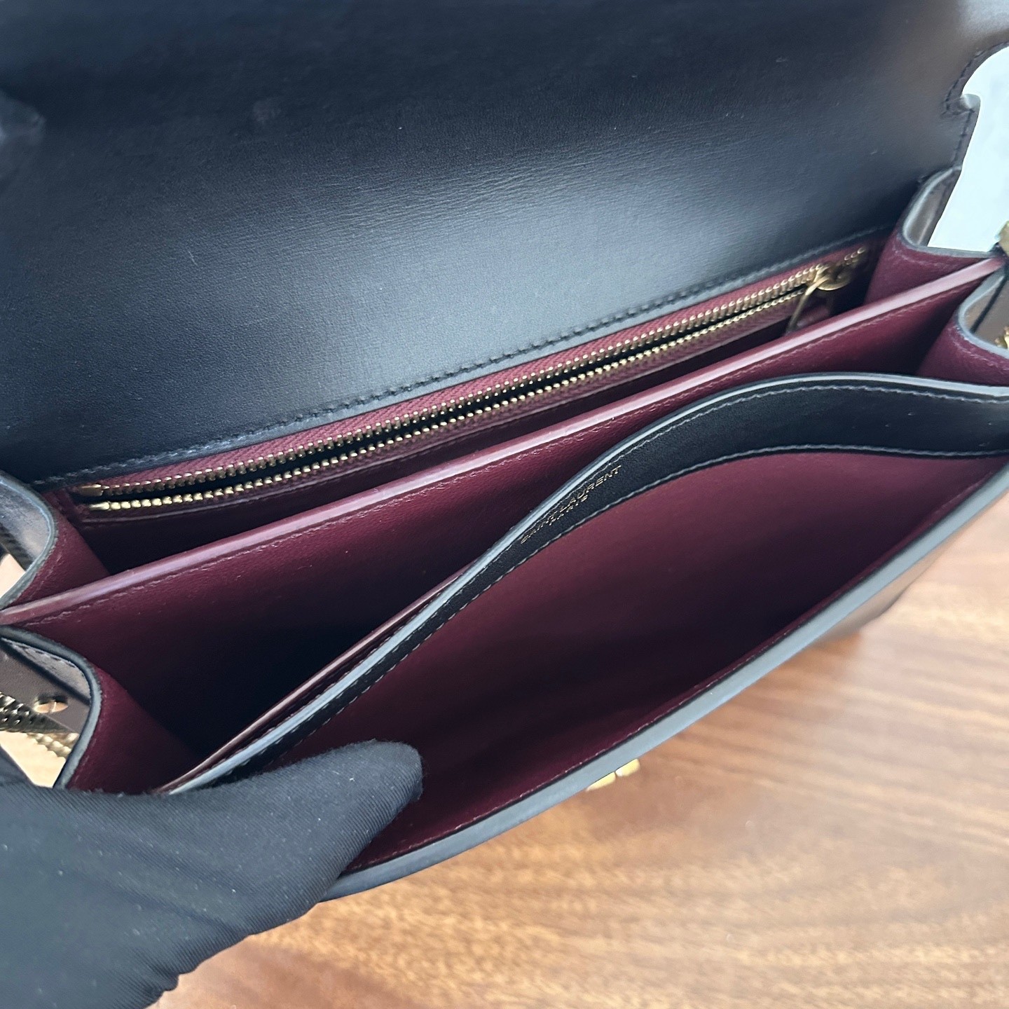 Saint laurent Pre-Owned Authentic Envelope Bag 22*5*17cm Free Tracked Shipping
